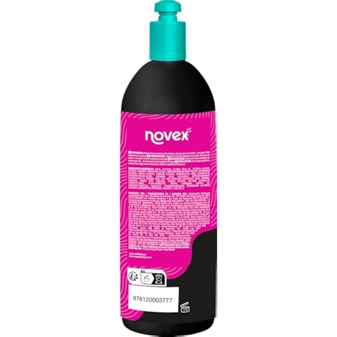 NOVEX MISTIC BLACK LEAVE IN CONDITIONER, WITH BAOBAB OIL, RELAXED OR COLORED HAIR, 17.6 FO, BOTTLE - Image 2